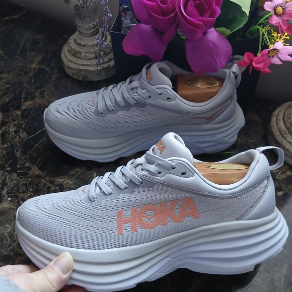 Hoka One Bondi 8 Comfort/Running Medical Field Lifestyle Shoes Size 8.5 Women - Picture 3 of 16